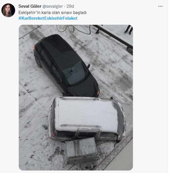 Foto - Kar bereket Eskişehir felaket! CHP’li belediye her yerde aynı