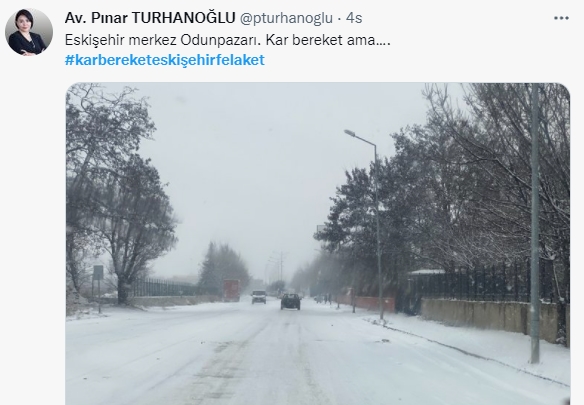 Foto - Kar bereket Eskişehir felaket! CHP’li belediye her yerde aynı