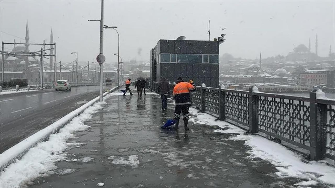 Foto - Kar geri dönüyor! Meteorolojiden peş peşe uyarılar, uçuş iptalleri başladı