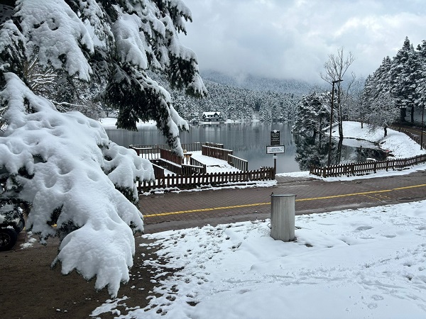 Foto - Kar kalınlığı 10 santimetreye ulaştı