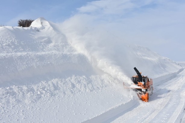 Foto - Kar kalınlığı 3 metreye ulaştı!
