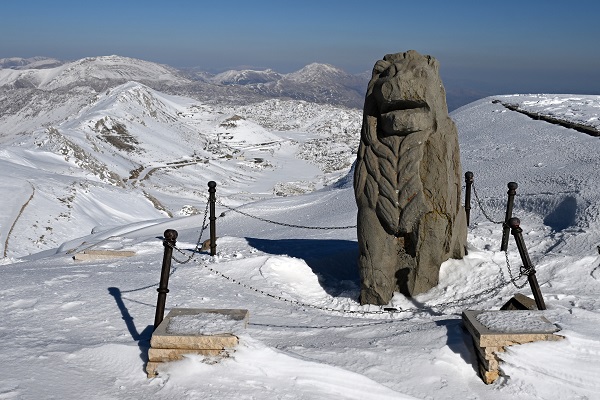 Foto - Kar kış demeden Nemrut Dağı'na akın ediyorlar