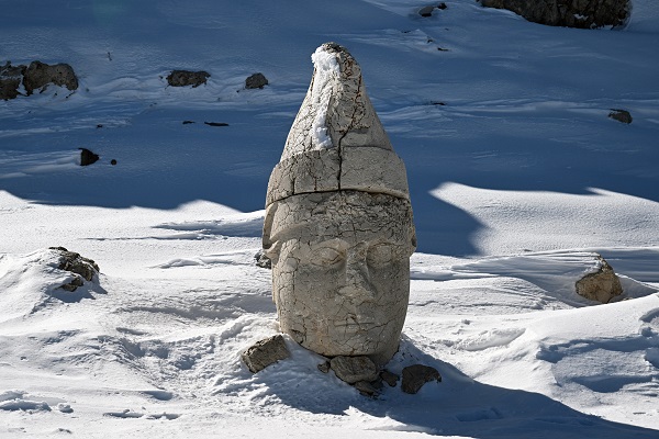 Foto - Kar kış demeden Nemrut Dağı'na akın ediyorlar