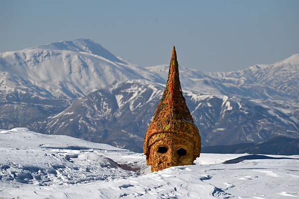 Foto - Kar kış demeden Nemrut Dağı'na akın ediyorlar