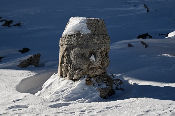 Foto - Kar kış demeden Nemrut Dağı'na akın ediyorlar