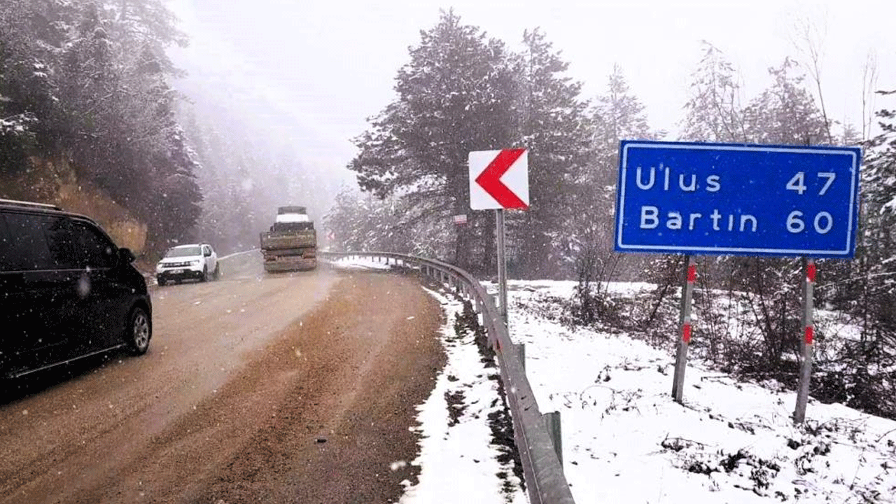 Kar sürprizi! Her yer bembeyaz oldu