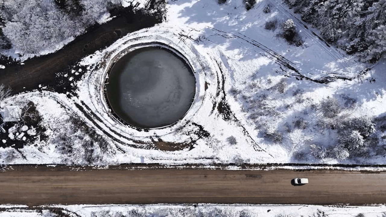 Foto - Kar sürprizi! Her yer bembeyaz oldu