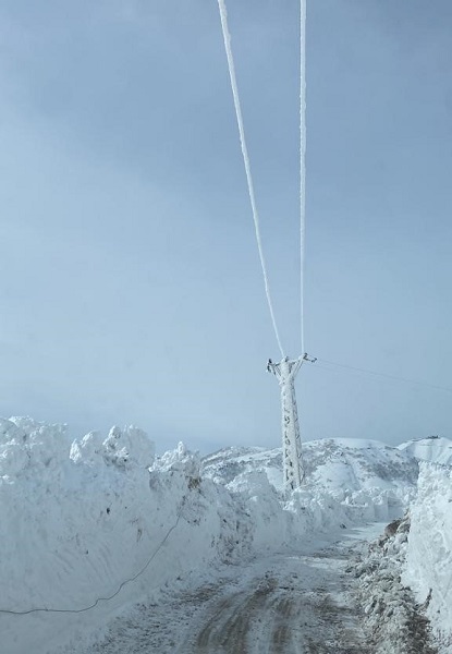 Foto - Kar yağdı böyle oldu! Burası Sibirya değil Türkiye