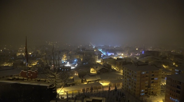 Foto - Kar yağdı böyle oldu! İşte, tabloluk manzaralar