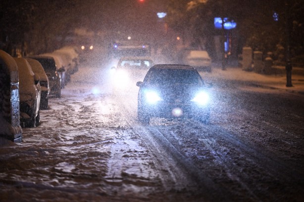 Foto - Kar yağışı etkisini artırdı! Başkent beyaza büründü