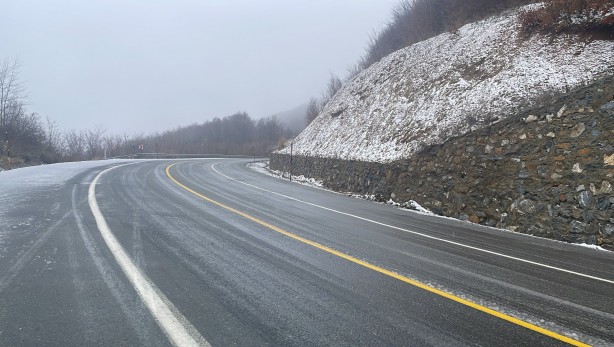 Foto - Kar yağışı İstanbul'un kapısına dayandı! Her yer bembeyaz