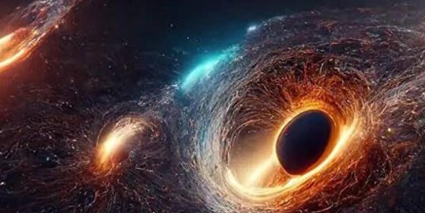 Foto - Kara deliğin en net görüntüsü ortaya çıktı! Bilim insanları milyonlarca ışık yılı uzaklıkta deyip açıkladılar