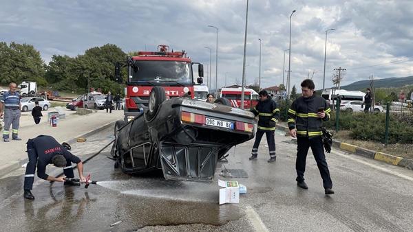 Foto - Karabük'te feci kaza: Yaralılar var