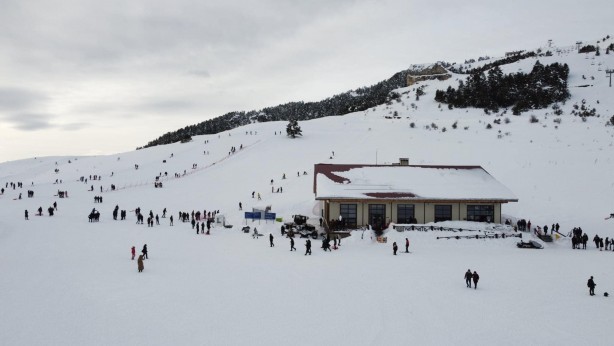 Foto - Karabük'te kar yağışı etkili oldu