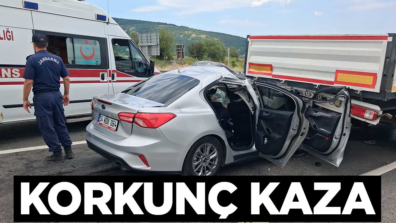 Karabük'te korkunç kaza