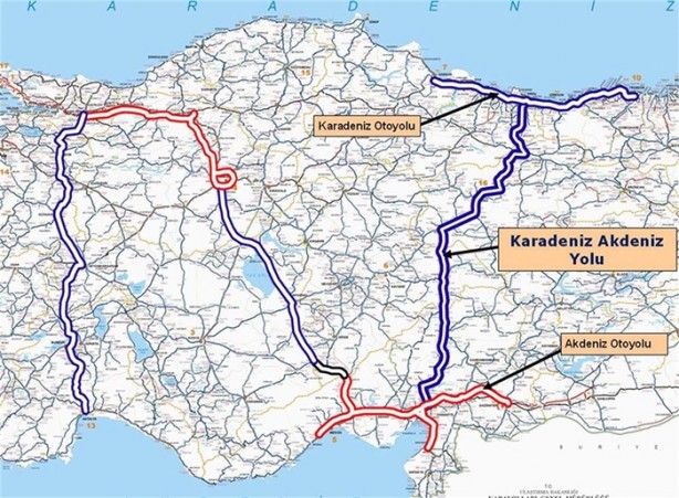 Foto - Karadeniz – Akdeniz Yolu’nun en önemli etabı tamamlandı