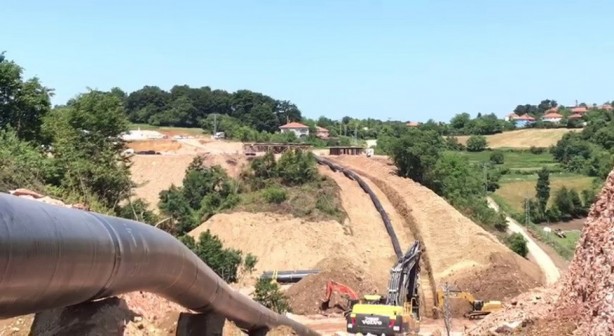 Karadeniz gazı geliyor! Karadan boru döşeme başladı