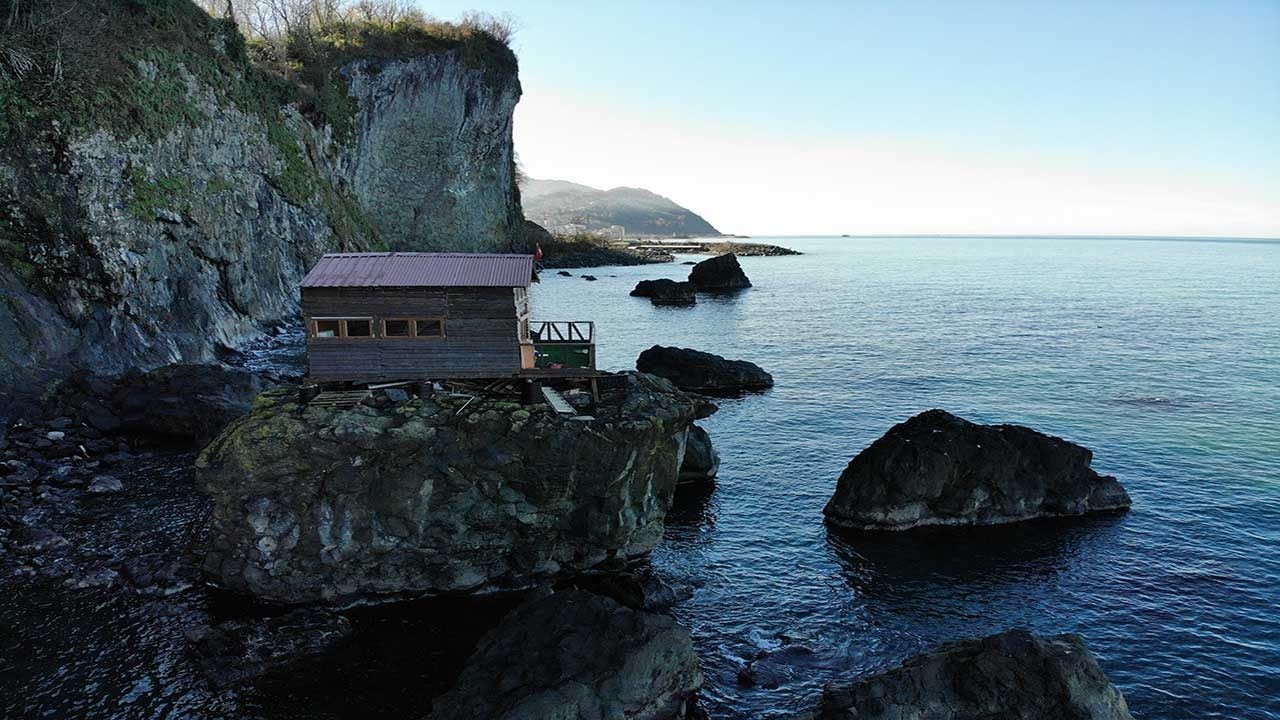 Foto - Karadeniz insanının zekası ve kültür sevdası sınır tanımıyor! Artvinli gençlerden denizin ortasında eşsiz 