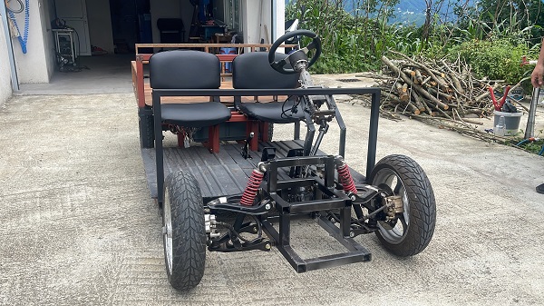 Foto - Karadeniz zekası bir kez daha şaşırttı! İşte Rize usulü elektrikli araç: Fafatuka