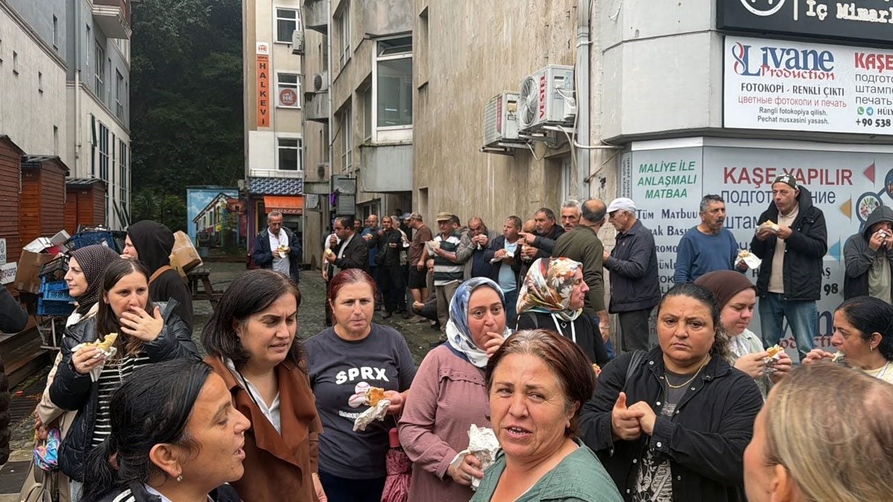 Foto - Karadeniz’de balık bolluğu Hopa’da ziyafete dönüştü