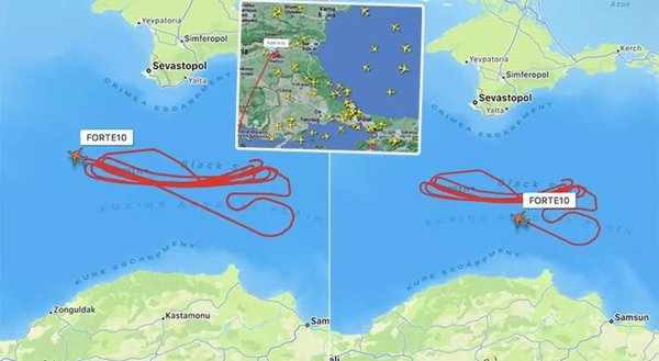 Karadeniz'de gizemli İHA! Hipersonik füze ateşlenince Sinop semalarında uçmaya başladı