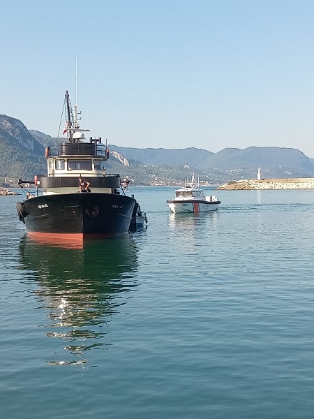 Foto - Karadeniz'de kaybolan balıkçı böyle bulundu