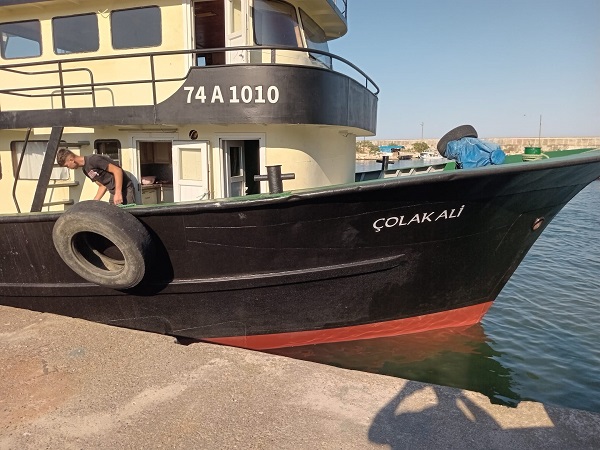 Foto - Karadeniz'de kaybolan balıkçı böyle bulundu