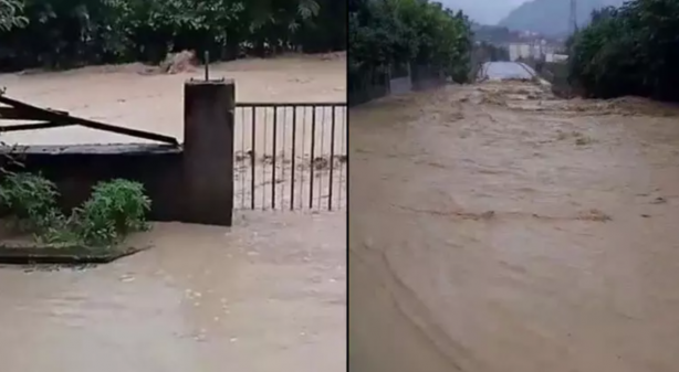 Foto - Karadeniz'de sel felaketi! Birçok kentte dereler taştı, yollar göle döndü