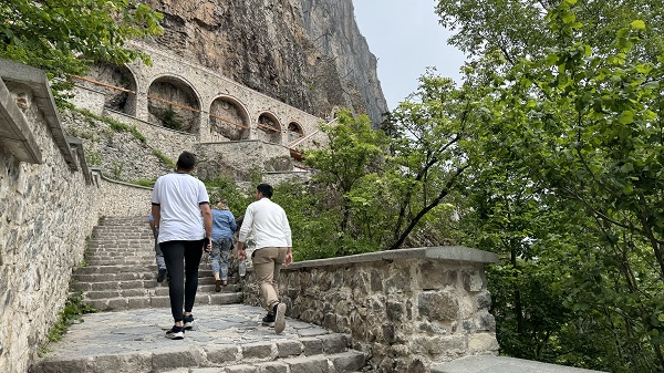 Foto - Karadeniz’in tarihi güzelliği: Sümela Manastırı