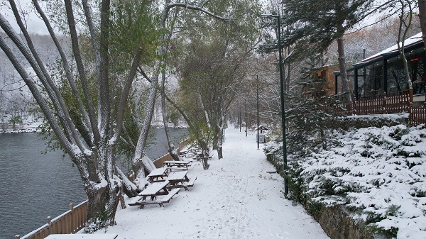 Foto - Karagöl Tabiat Parkı’nda tabloluk manzara