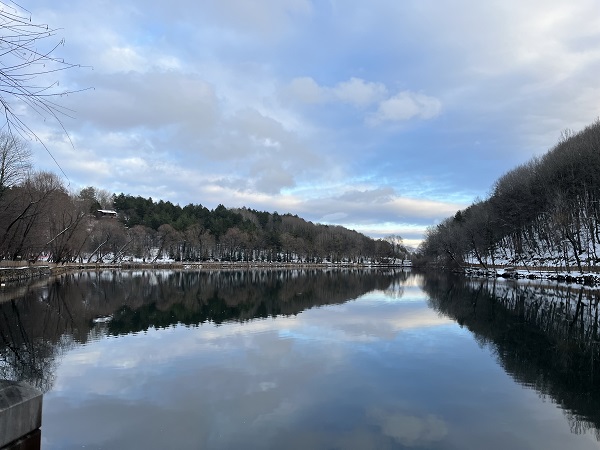 Foto - Karagöl'de kar manzarası