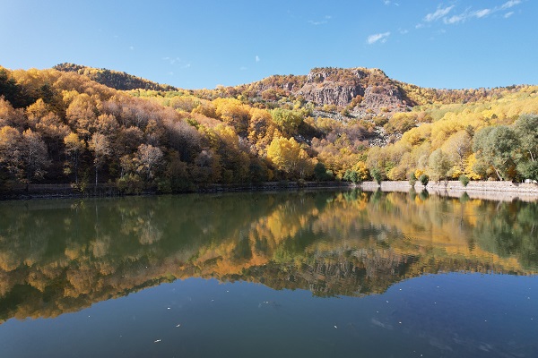 Foto - Karagöl'e sonbahar geldi: Sarının her tonu
