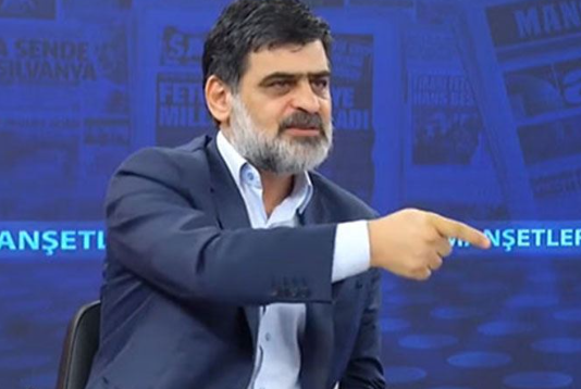 Foto - Karahasanoğlu Uğur Dündar’ı paçavraya çevirdi "Şerefsiz"