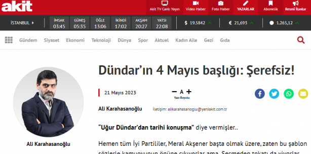 Foto - Karahasanoğlu Uğur Dündar’ı paçavraya çevirdi "Şerefsiz"