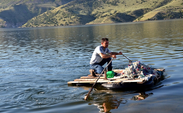Foto - Karakurt Baraj Gölü’nde balık bereketi