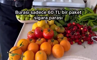 Foto - Karaman'daki pazar fiyatları tüm Türkiye'yi ayağa kaldırdı! Sadece 60 lira sadece