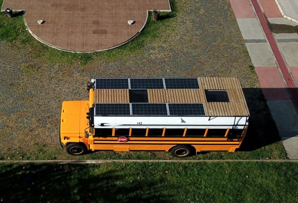 Foto - Karavana çevirdi! "School bus" ile 15 bin kilometre yol kat edecek