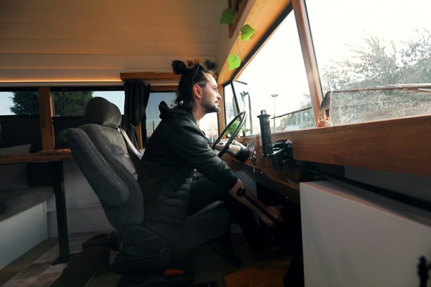 Foto - Karavana çevirdi! "School bus" ile 15 bin kilometre yol kat edecek