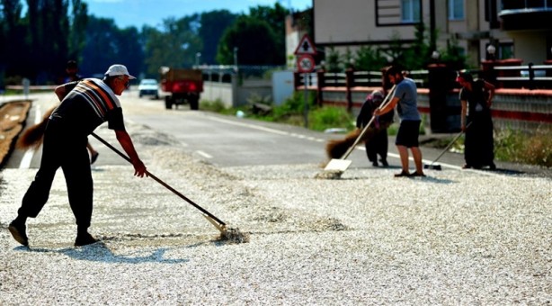 Foto - Karayolunda hasat zamanı