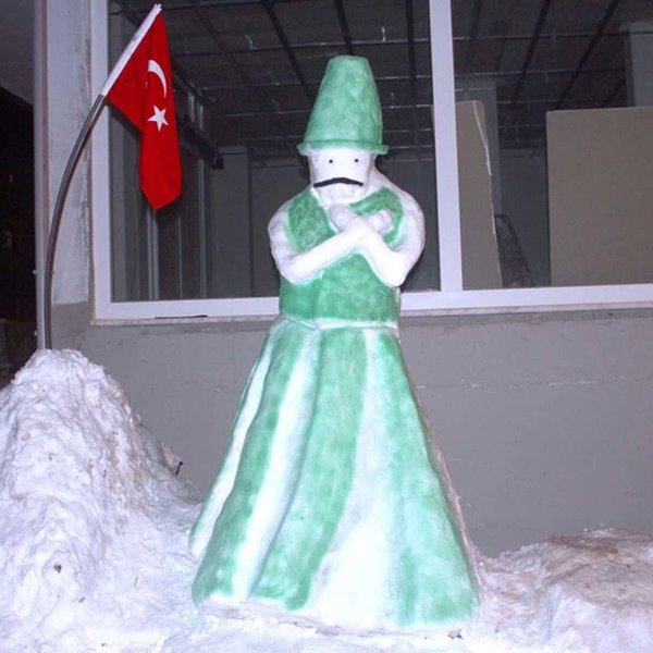 Foto - 'Kardan adam'lar Bursa'ya damga vurdu