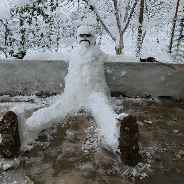 Foto - 'Kardan adam'lar Bursa'ya damga vurdu