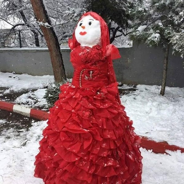 Foto - 'Kardan adam'lar Bursa'ya damga vurdu