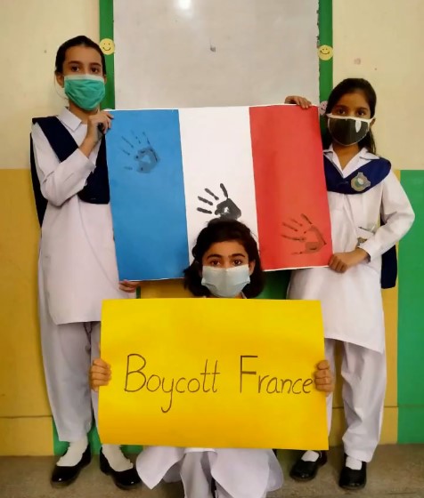 Foto - Kardeş Pakistan halkı ayağa kalktı: Fransa'ya ölüm!