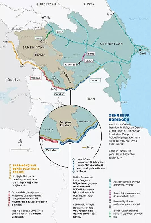 Foto - Kardeş ülke Bay Kemal'e sert tepki verdi: Azerbaycan'dan çağrı! O harita Türk dünyasını böler!