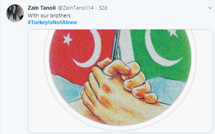 Foto - Kardeş ülkeden Türkiye'ye destek! 'Yalnız değilsiniz'