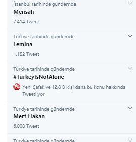 Foto - Kardeş ülkeden Türkiye'ye destek! 'Yalnız değilsiniz'