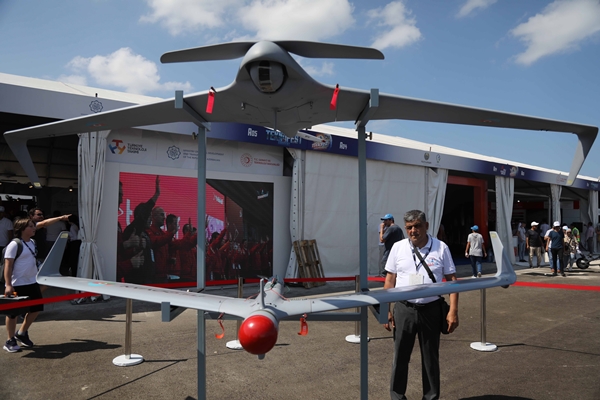 Kardeş ülkenin SİHA'ları TEKNOFEST'te görücüye çıktı