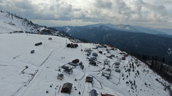 Foto - Kardüz Yaylası beyaza büründü! Tabloluk manzaralar objektiflere yansıdı