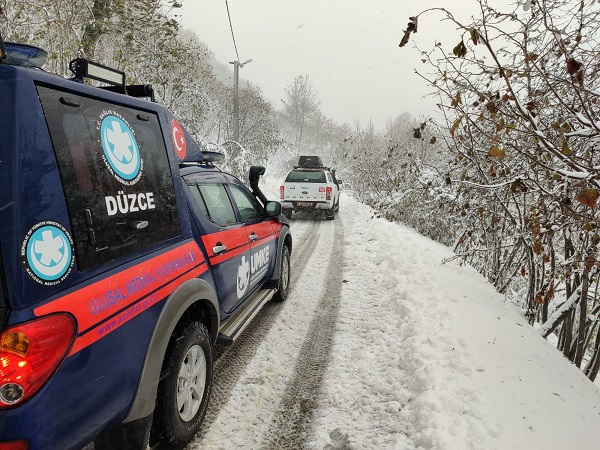 Foto - Kardüz Yaylası'nda mahsur kaldılar