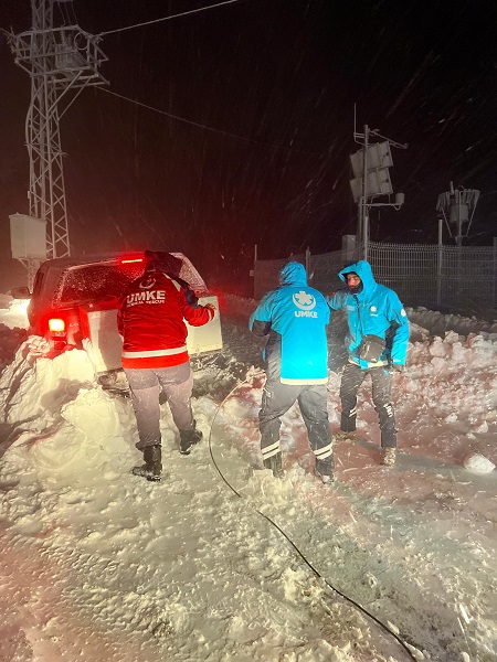 Foto - Kardüz Yaylası'nda mahsur kaldılar